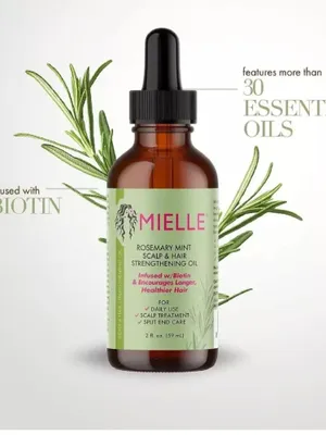 Mielle Rosemary Mint для кожи головы и волос 1