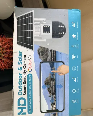 Камера видеонаблюдения 4g на солнечной панели, бед wifi 1