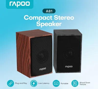 Колонки для компьютера rapoo a81 компактные (мощность 6 ватт) 1