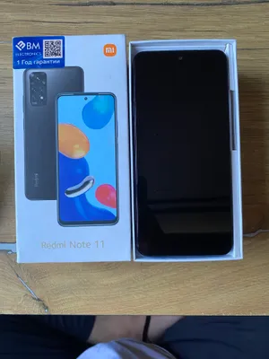 Redmi Note 11 / Коробка. Документы. Полный комплект 1