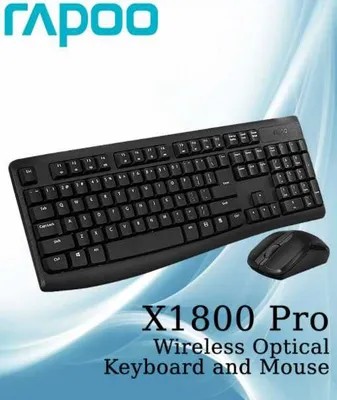 Simsiz klaviatura va sichqoncha Rapoo X1800 Pro 1