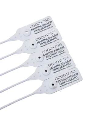 Plastik plombalar 1
