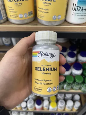 Solaray Selenium 100 mcg 90 капсул 1