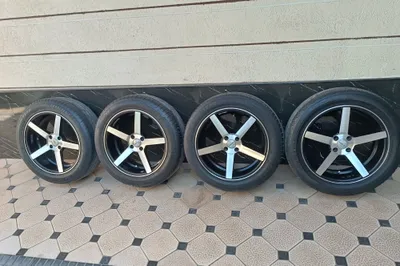 Продаются шины на дисках Vossen 215 55 R17, состояние хорошее 1
