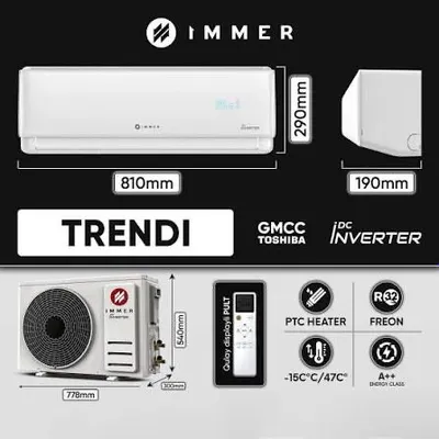 Кондиционер immer 12/18 Инвертор, бесплатная доставка 1