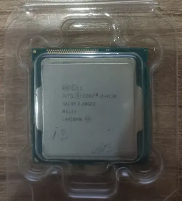 Процессор intel core i3-4130