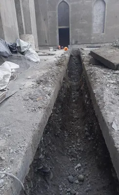 Траншея штроб бетон кесамиз железармобетон бузамиз 1