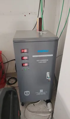 Stabilizator Andeli 30000 VA. Xolati ideyal, olinganiga 3 oy bogan.