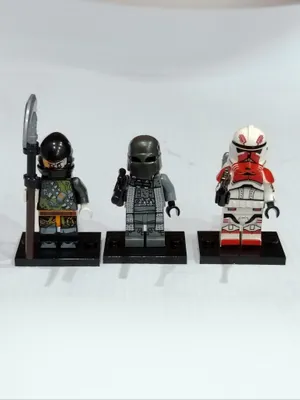 3 ta minifigurkadan iborat to‘plam (LEGO bilan mos keladi) 1
