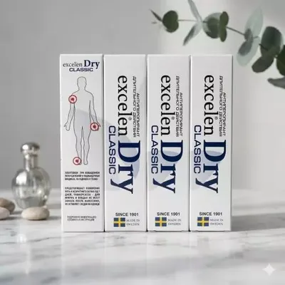 Excelen Dry Classic — окончательное решение проблемы потоотделения