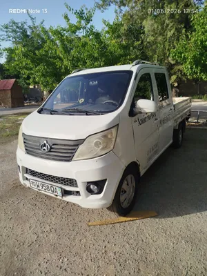 Changan 2014, двойная кабина, с будкой 1