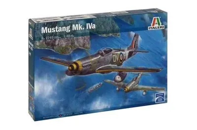 Mustang Mk.IVa samolyotining yig‘ma modeli (Italeri, 1/48) 1