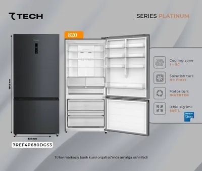 Katta TECH MADE BY MIDEA muzlatkich 1
