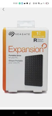 Внешний жжёсткий диск 1 ТБ Seagate expansion 1