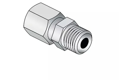 To‘g‘ri rezbali shtutser-o‘tkazgich (adapter).