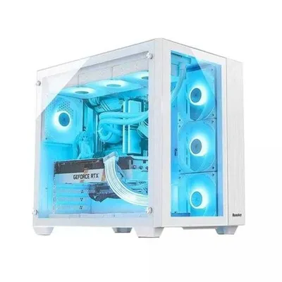 ! Корпус Huntkey S980 white with ARGB fan цена с НДС 1