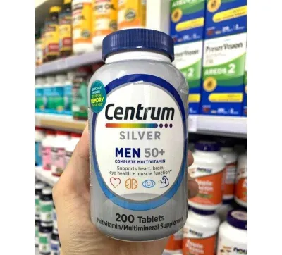 Centrum MEN Silver 50+ 50 yoshdan oshgan erkaklar uchun multivitamin va mineral kompleksi 1