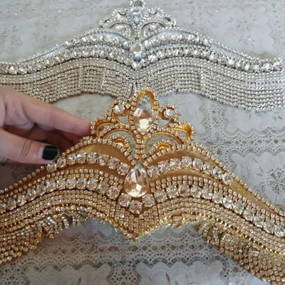 Золотой обруч для женщин