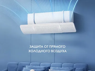 Кондиционер: экран, отражатель воздуха для кондиционера 1