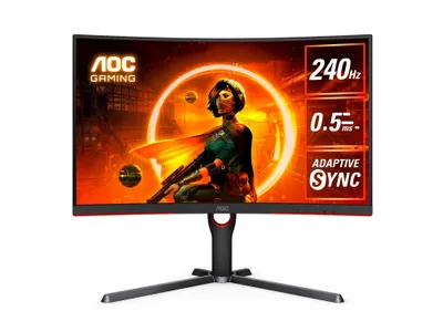 AOC 27" 27G3Z /IPS/FHD/240Hz monitori 1