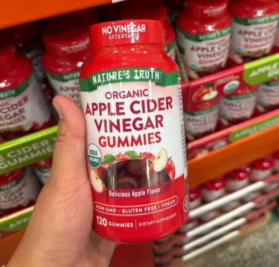 Nature's Truth Organic Apple Cider Vinegar, яблочный уксус 120 шт. 1