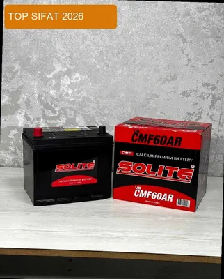 Akkumlyator Solite 60Ah 560CCA jentra nexia 3 akumlator 1