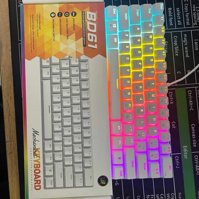 RGB Klaviatura 63 talik ko'k switch 1