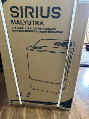 SIRIUS MALYUTKA kir yuvish mashinasi