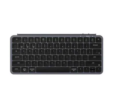 Keychron B1 Pro klaviaturasi, USB/WL/BT, to‘q kulrang 1