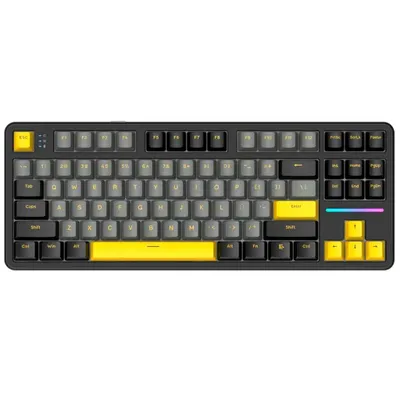 ATTACK SHARK X87 RU / Star Black / Strawberry Switch klaviaturasi 1