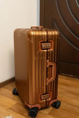 RIMOWA Bronze Collection — cheklangan nashrdagi chamadon (Check-In M) 1