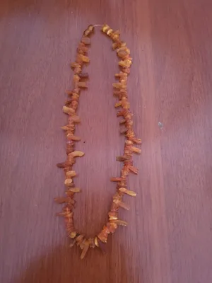 Янтарь бусы.СССР 1