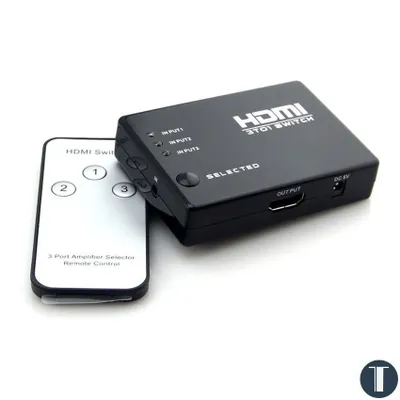 HDMI Switch 3x1 FullHD 1080p, HDMI Switch FullHD 1080p 1