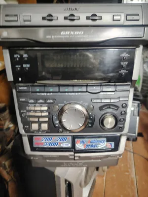 Муз. центр Sony GRX80 без колонок. 1
