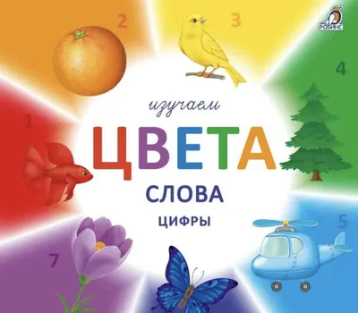 Изучаем цвета, слова, цифры 1