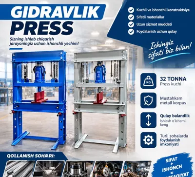 32 Tonnalik gidravlik press 1