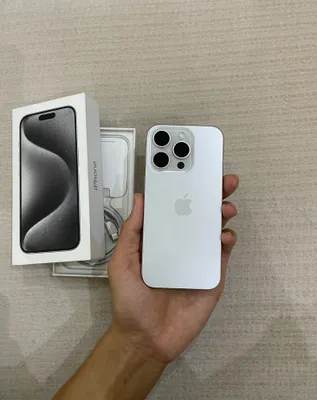 iPhone 15 Pro, eSIM, 128 ГБ, 89%, не вскрывался 1