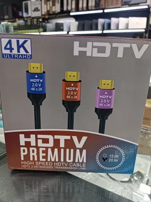Chegirma! Yetkazib berish! HDMI kabel 20 metr / 4K Premium, 1