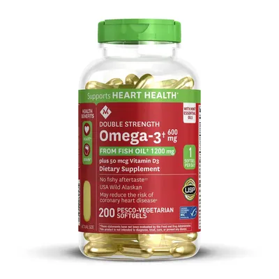 Vegetarian Omega-3, 900 mg, 150 kapsula — 100% yovvoyi Alyaska! 1