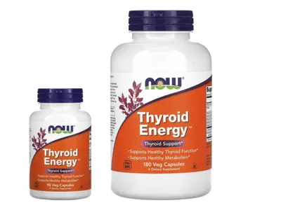 NOW Foods Thyroid Energy — qalqonsimon bez energiyasi 1
