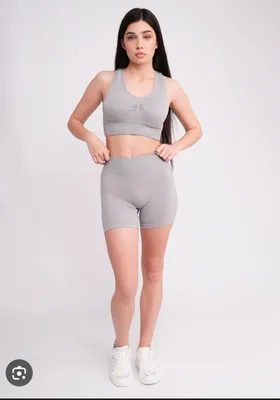 Sport uchun kulrang shortilar 1