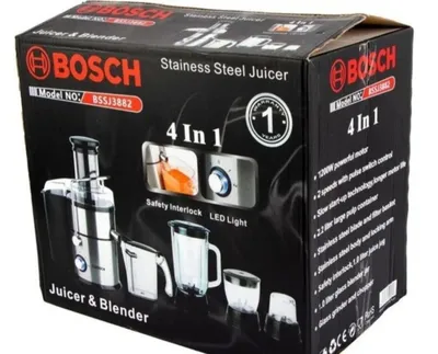 Соковыжималка Bosch 4 в 1 1