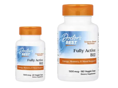 Doctor's Doctors Best Fully Active B12 — faol B12 vitamini (B12) 1