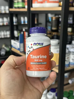 Now Taurine 500 mg 100 капсул 1