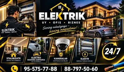 Elektrik xizmati 24/7 1