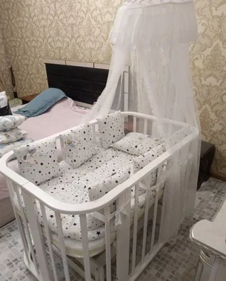 Десткая кроватка абсолютно новая 1