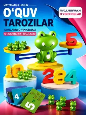 Aqlni rivojlantiruvchi raqamli tarozi