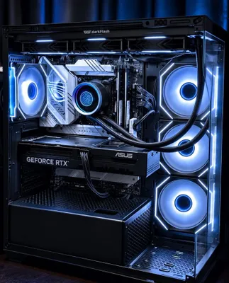 Игровой ПК. ASUS ROG Strix Z790 / Core i5-14600KF / RTX 5060 Ti / 32Gb 1