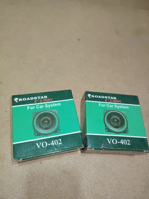yangi Roadstar VO-402 avtomobil dinamiklari jufti