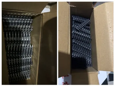 Обычные и каленые гвозди для газовых аккумуляторных пневмопистолетов